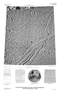 CONTROLLED PHOTOMOSAIC TEMPE FOSSAE MARS