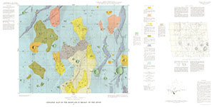 GEOLOGIC MAP BONPLAND H REGION THE MOON