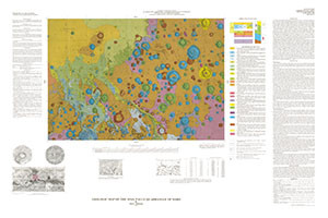 GEOLOGIC MAP OXIA PALUS QUADRANGLE MARS