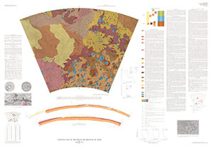 GEOLOGIC MAP OF HELLAS QUADRANGLE MARS