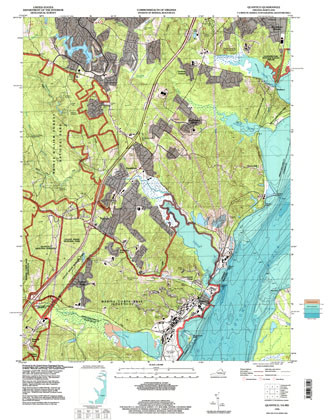 GEOLOGIC MAP OF THE QUANTICO QUAD, VA