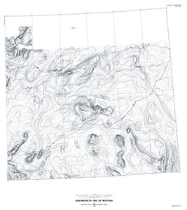 MONTANA - AEROMAGNETIC SHT1, EAST