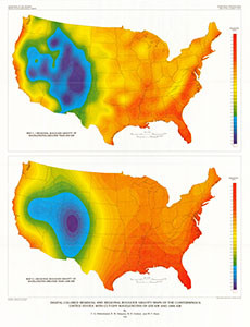 DIGITAL BOUGUER GRAVITY UNITED STATES