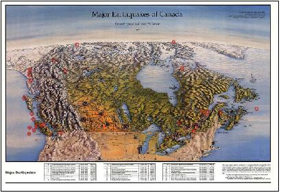 MAJOR EARTHQUAKES OF CANADA
