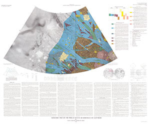 GEOLOGIC MAP PHILUS SULCUS QUAD GANYMEDE