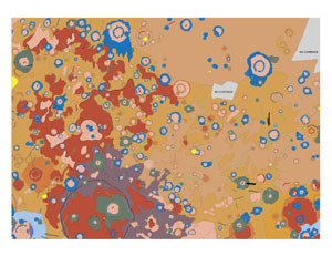 GEOLOGIC MAP OF BEETHOVEN QUAD MERCURY