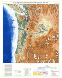 EARTHQUAKES WASHINGTON/OREGON, 1872-1993