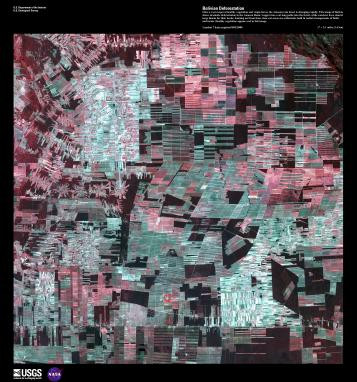 EARTH AS ART  BOLIVIAN DEFORESTATION