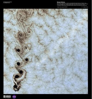 EARTH AS ART (EAA) KARMAN VORTICES