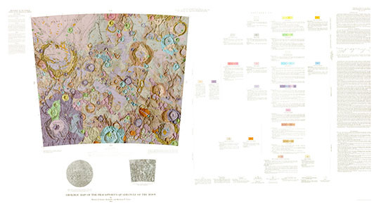 GEOLOGIC FRACASTORIUS QUADRANGLE MOON