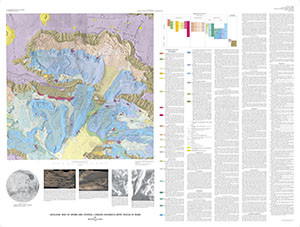 GEOLOGIC OPHIR CANDOR CHASMATA MARS