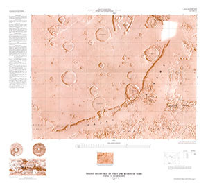 SHADED RELIEF MAP OF CAPRI REGION MARS