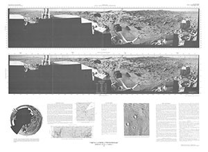 VIKING LANDER 1 PHOTOMOSAIC MORNING MARS