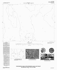 TOPOGRAPHIC PHOENICIS LACUS SE QUAD MARS
