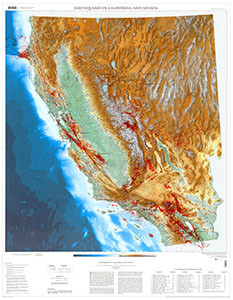 EARTHQUAKES IN CALIFORNIA AND NEVADA, CA