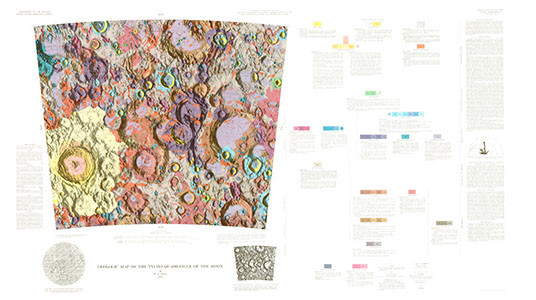 GEOLOGIC MAP OF TYCHO QUADRANGLE MOON