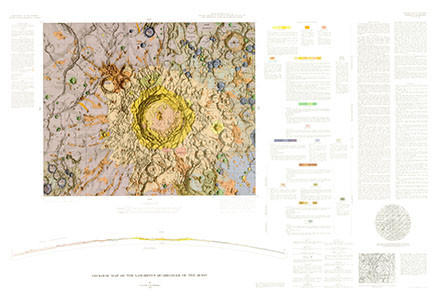 GEOLOGIC MAP LANGRENUS QUADRANGLE MOON