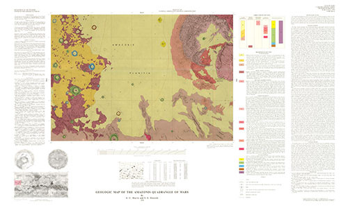 GEOLOGIC MAP AMAZONIS QUADRANGLE MARS