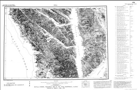 SITKA-METALLIC MINERAL RESOURCES, AK