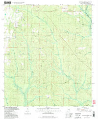 DOGWOOD CREEK, AL-FL HISTORICAL MAP GEOP