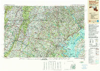 BALTIMORE, MD-PA-VA-WV HISTORICAL MAP GE