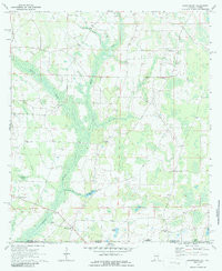 GRANGEBURG, AL-FL HISTORICAL MAP GEOPDF