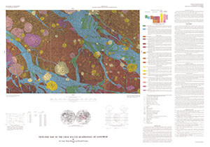GEOLOGIC URUK SULCUS QUADRANGLE GANYMEDE