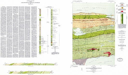 LAKE MEDOR - BEDROCK GEOLOGY, MI
