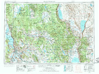 KLAMATH FALLS, OR-CA HISTORICAL MAP GEOP
