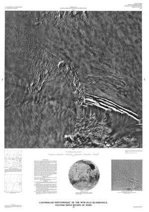 CONTROLLED MOSAIC PAVONIS MONS MARS