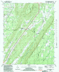 SULPHUR SPRINGS, AL-GA HISTORICAL MAP GE