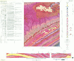 GEOLOGY OF THE COLEMAN GAP QUAD, TN, VA