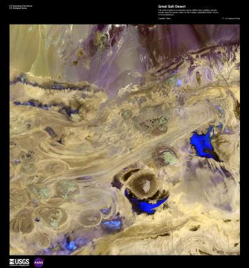EARTH AS ART 2 (EAA) GREAT SALT DESERT