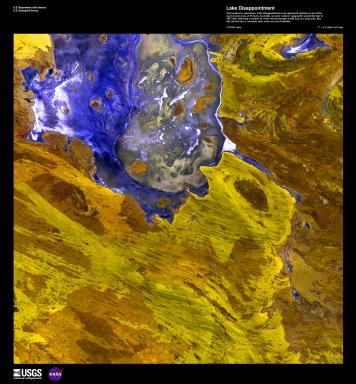 EARTH AS ART 2 (EAA) LAKE DISAPPOINTMENT