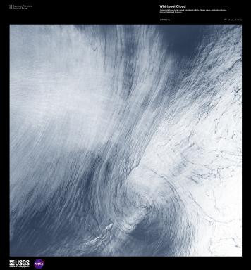 EARTH AS ART 2 (EAA) WHIRLPOOL CLOUD