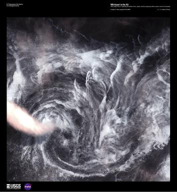 EARTH AS ART (EAA) WHIRLPOOL IN THE AIR