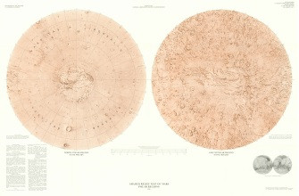 SHADED RELIEF EAST, WEST & POLAR MARS