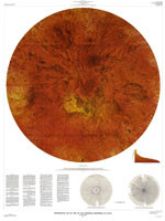 ATLAS NORTHERN HEMISPHERE OF VENUS